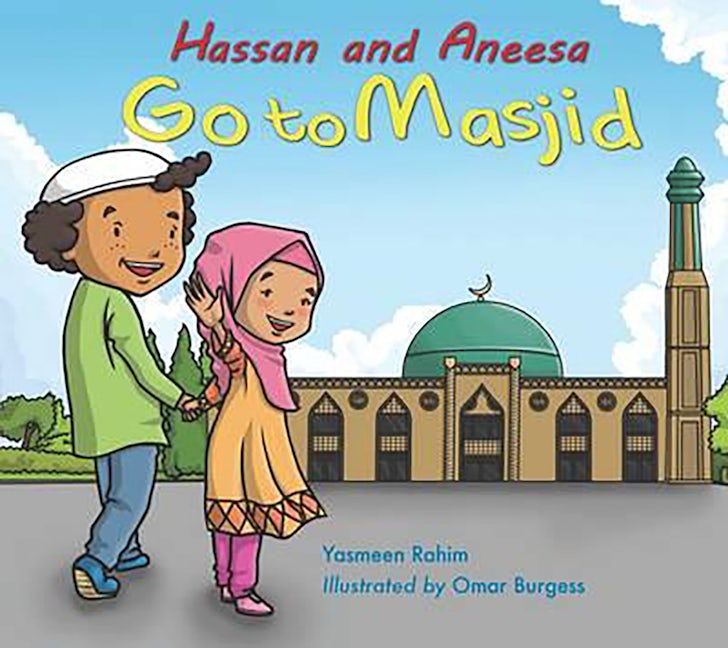 Book cover image for Hassan and Aneesa Go to Masjid ISBN: 9780860375210